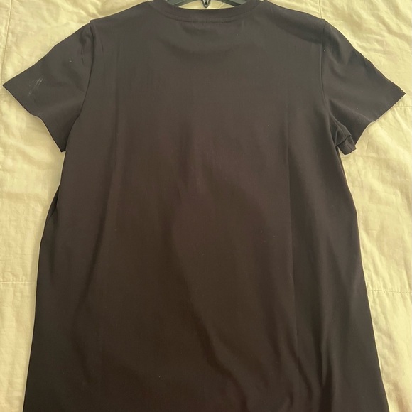 MAX MARA, Black SS T-shirt, Brown background & white outlining, size L.😍 - Picture 5 of 8